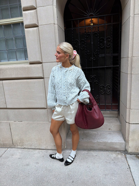 Ballerina Cardigan // Cloud *RESTOCKED*